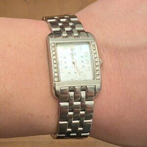 Swiss Army Alliance Diamond Tank 24776 Women's Watch +  18 Diamonds